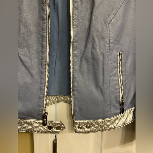 THE MIGHTY COMPANY Leather jacket in very good condition. Great details. size M - Picture 5 of 8